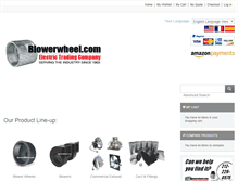 Tablet Screenshot of blowerwheel.com